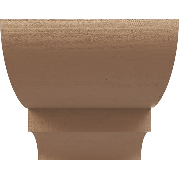 5in. W X 10in. D X 5in. H Series 3 Wide Ridgewood Rough Cedar Woodgrain TimberThane Corbel, Tan